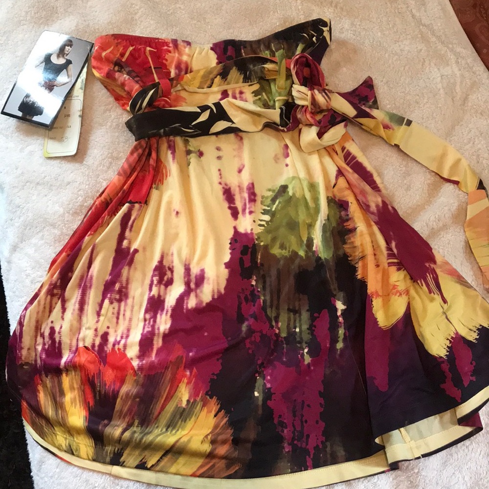 Belted skirt